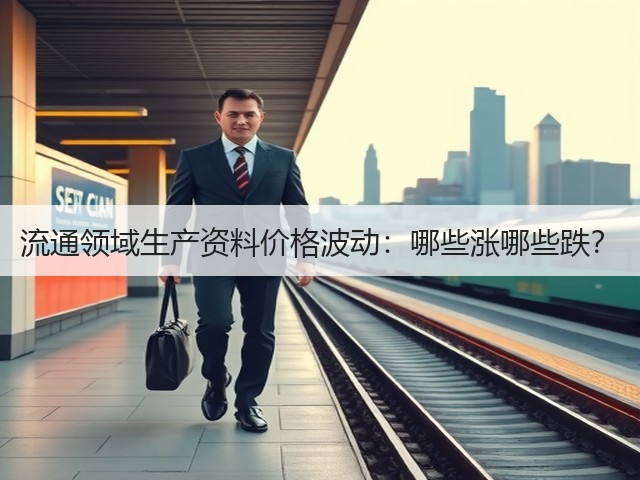 流通领域生产资料价格波动：哪些涨哪些跌？(图1)