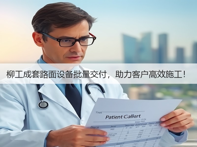 柳工成套路面设备批量交付,助力客户高效施工! 柳工成套路面设备批量交付,助力客户高效施工!