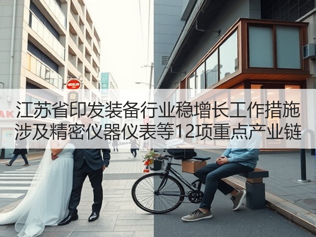 江苏省印发装备行业稳增长工作措施 涉及精密仪器仪表等12项重点产业链(图3)
