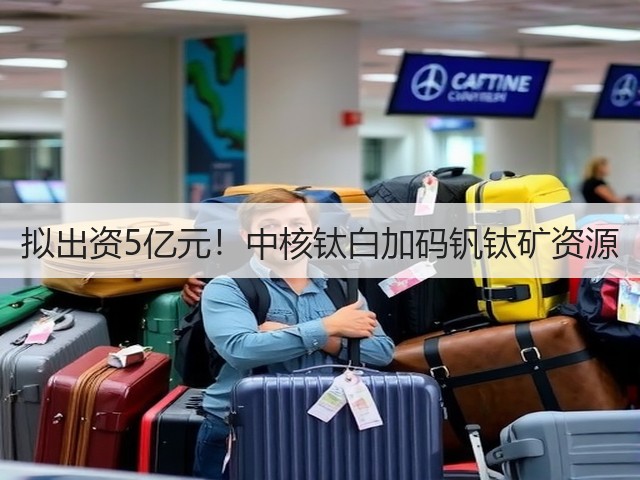 拟出资5亿元！中核钛白加码钒钛矿资源(图3)