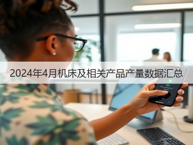 2024年4月机床及相关产品产量数据汇总(图3) 2024年4月机床及相关产品产量数据汇总(图3)