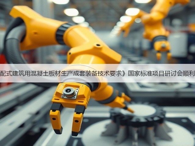 《装配式建筑用混凝土板材生产成套装备技术要求》国家标准项目研讨会顺利召开(图3)