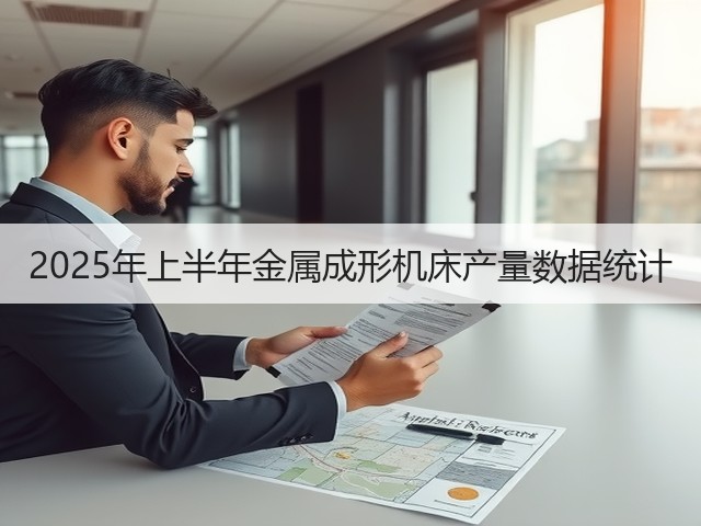 2025年上半年金属成形机床产量数据统计(图3) 2025年上半年金属成形机床产量数据统计(图3)