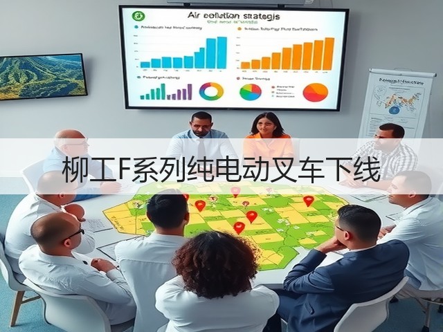 柳工F系列纯电动叉车下线(图1)