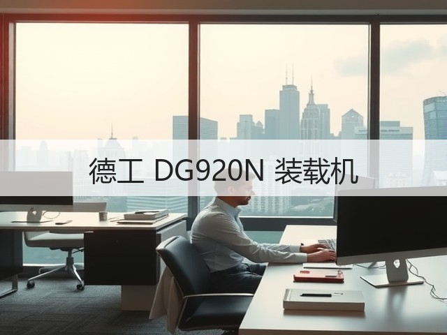德工 DG920N 装载机(图1) 德工 DG920N 装载机(图1)