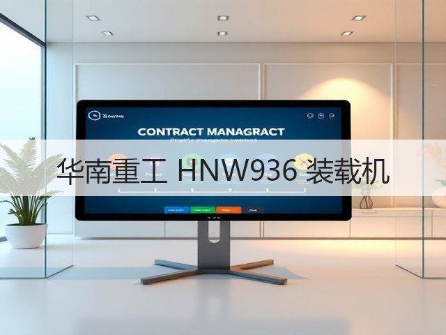 华南重工 HNW936 装载机(图2) 华南重工 HNW936 装载机(图2)
