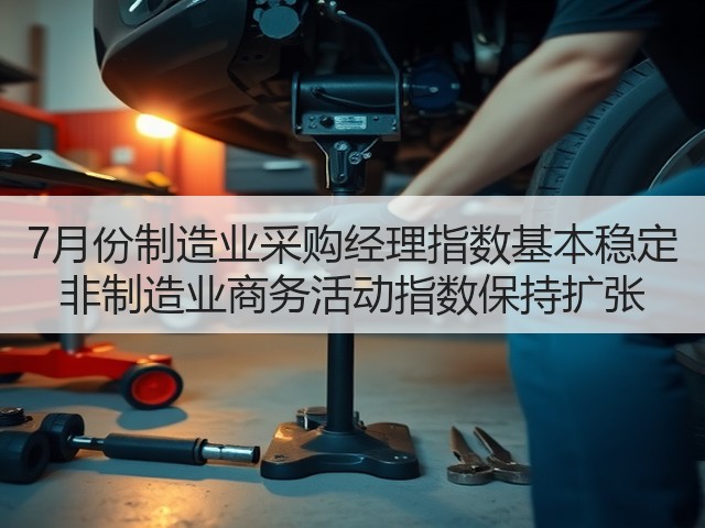 7月份制造业采购经理指数基本稳定 非制造业商务活动指数保持扩张(图1)