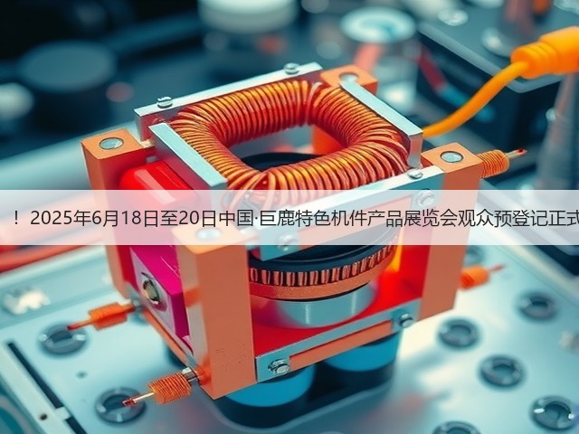 欢迎参观!!2025年6月18日至20日中国·巨鹿特色机件产品展览会观众预登记正式开启!!(图1) 欢迎参观!!2025年6月18日至20日中国·巨鹿特色机件产品展览会观众预登记正式开启!!(图1)