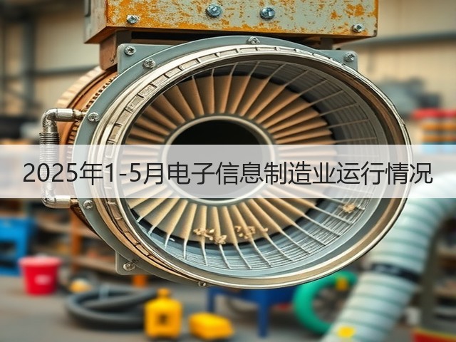2025年1-5月电子信息制造业运行情况(图3)