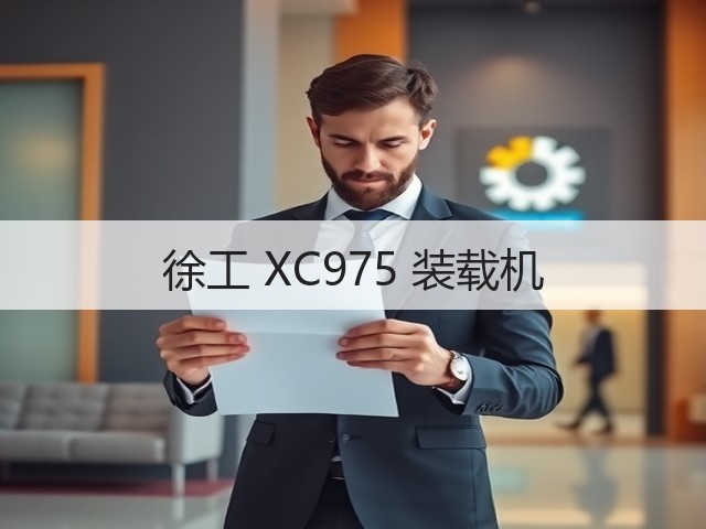 徐工 XC975 装载机(图1)