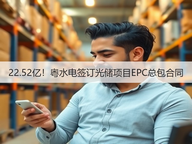 22.52亿!粤水电签订光储项目EPC总包合同(图3) 22.52亿!粤水电签订光储项目EPC总包合同(图3)