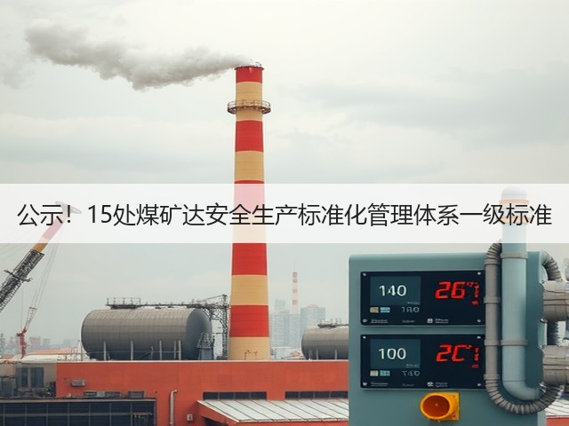 公示!15处煤矿达安全生产标准化管理体系一级标准(图3) 公示!15处煤矿达安全生产标准化管理体系一级标准(图3)