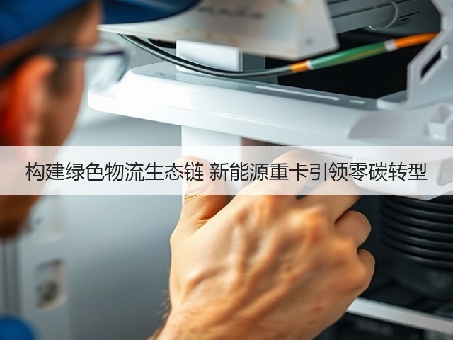 构建绿色物流生态链 新能源重卡引领零碳转型(图1) 构建绿色物流生态链 新能源重卡引领零碳转型(图1)
