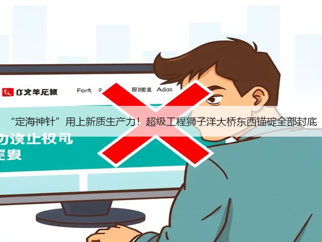 “定海神针”用上新质生产力！超级工程狮子洋大桥东西锚碇全部封底(图3)