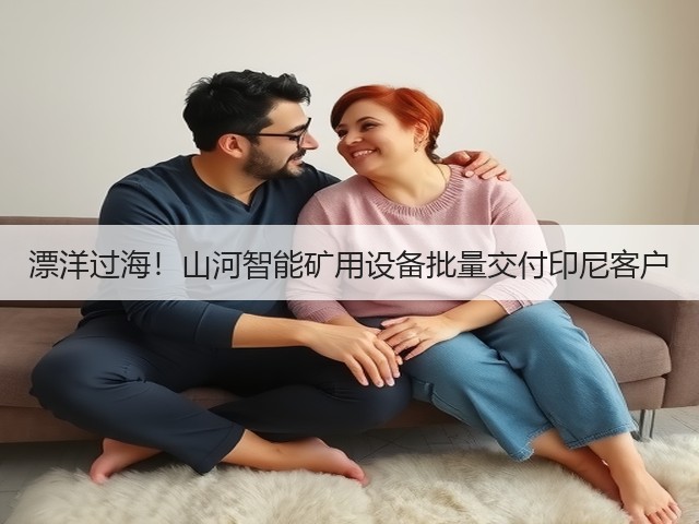 漂洋过海！山河智能矿用设备批量交付印尼客户(图1)