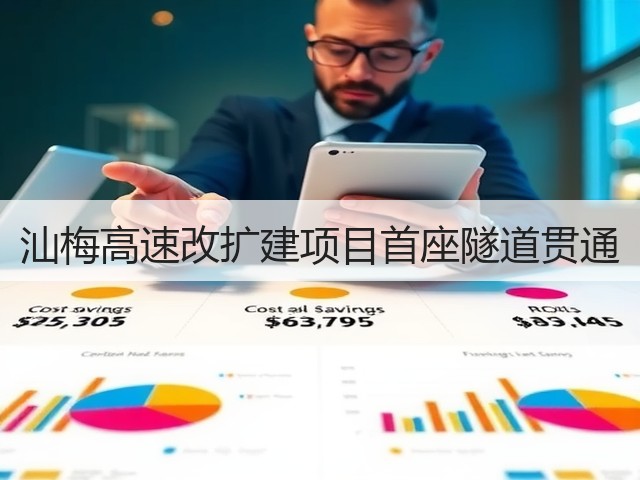 汕梅高速改扩建项目首座隧道贯通(图2)