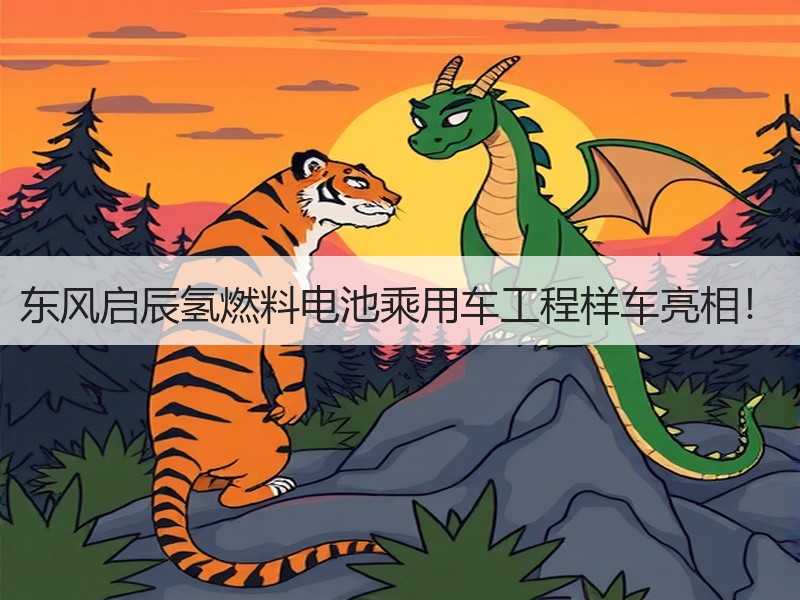东风启辰氢燃料电池乘用车工程样车亮相! 东风启辰氢燃料电池乘用车工程样车亮相!