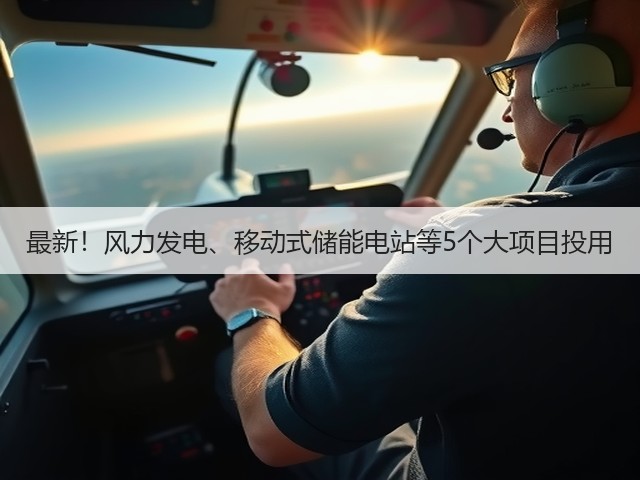 最新!风力发电、移动式储能电站等5个大项目投用(图1) 最新!风力发电、移动式储能电站等5个大项目投用(图1)