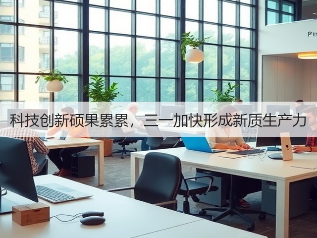 科技创新硕果累累，三一加快形成新质生产力(图2)