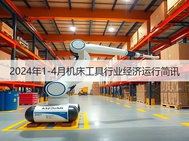 2024年1-4月机床工具行业经济运行简讯(图2)