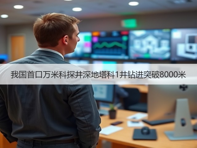 我国首口万米科探井深地塔科1井钻进突破8000米(图1) 我国首口万米科探井深地塔科1井钻进突破8000米(图1)
