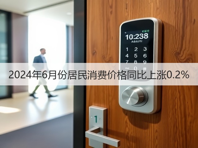 2024年6月份居民消费价格同比上涨0.2%(图3) 2024年6月份居民消费价格同比上涨0.2%(图3)