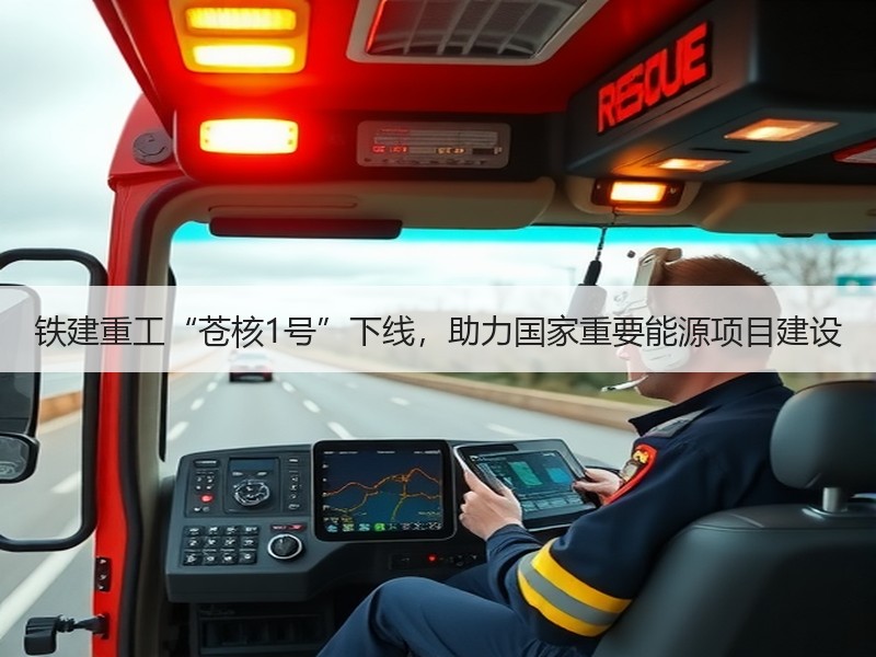 铁建重工“苍核1号”下线，助力国家重要能源项目建设
