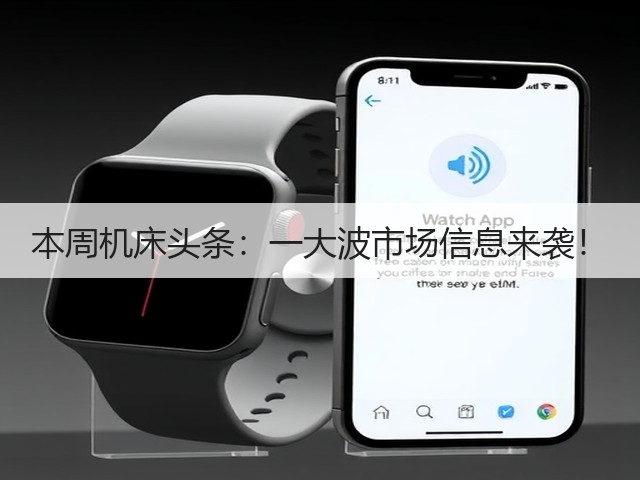 本周机床头条:一大波市场信息来袭!(图1) 本周机床头条:一大波市场信息来袭!(图1)
