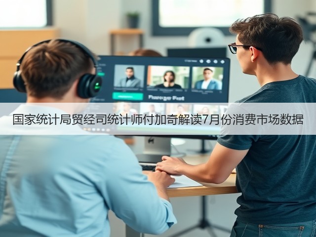 国家统计局贸经司统计师付加奇解读7月份消费市场数据(图3)