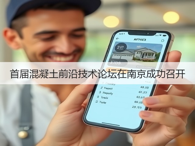 首届混凝土前沿技术论坛在南京成功召开(图2) 首届混凝土前沿技术论坛在南京成功召开(图2)