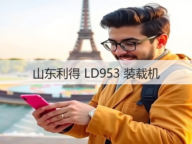 山东利得 LD953 装载机(图1)