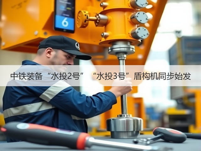 中铁装备“水投2号”“水投3号”盾构机同步始发(图1) 中铁装备“水投2号”“水投3号”盾构机同步始发(图1)
