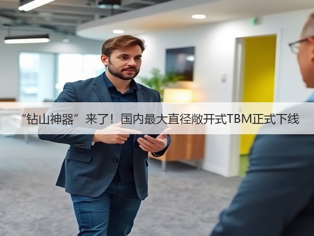“钻山神器”来了!国内最大直径敞开式TBM正式下线(图2) “钻山神器”来了!国内最大直径敞开式TBM正式下线(图2)