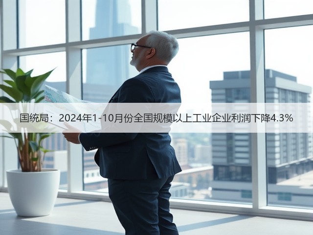 国统局:2024年1-10月份全国规模以上工业企业利润下降4.3%(图1) 国统局:2024年1-10月份全国规模以上工业企业利润下降4.3%(图1)