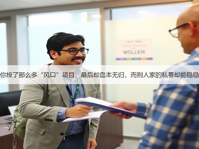 为什么你投了那么多“风口”项目,最后却血本无归,而别人家的私募却能稳稳赚钱?(图3) 为什么你投了那么多“风口”项目,最后却血本无归,而别人家的私募却能稳稳赚钱?(图3)