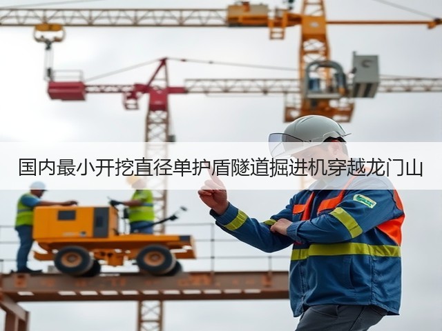 国内最小开挖直径单护盾隧道掘进机穿越龙门山(图3)