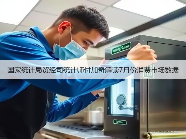 国家统计局贸经司统计师付加奇解读7月份消费市场数据(图3) 国家统计局贸经司统计师付加奇解读7月份消费市场数据(图3)