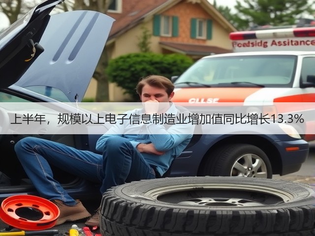 上半年,规模以上电子信息制造业增加值同比增长13.3%(图2) 上半年,规模以上电子信息制造业增加值同比增长13.3%(图2)