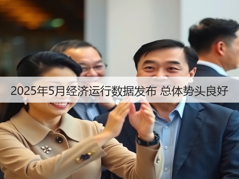 2025年5月经济运行数据发布 总体势头良好