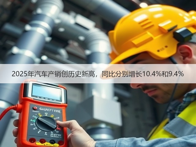 2025年汽车产销创历史新高,同比分别增长10.4%和9.4%(图1) 2025年汽车产销创历史新高,同比分别增长10.4%和9.4%(图1)