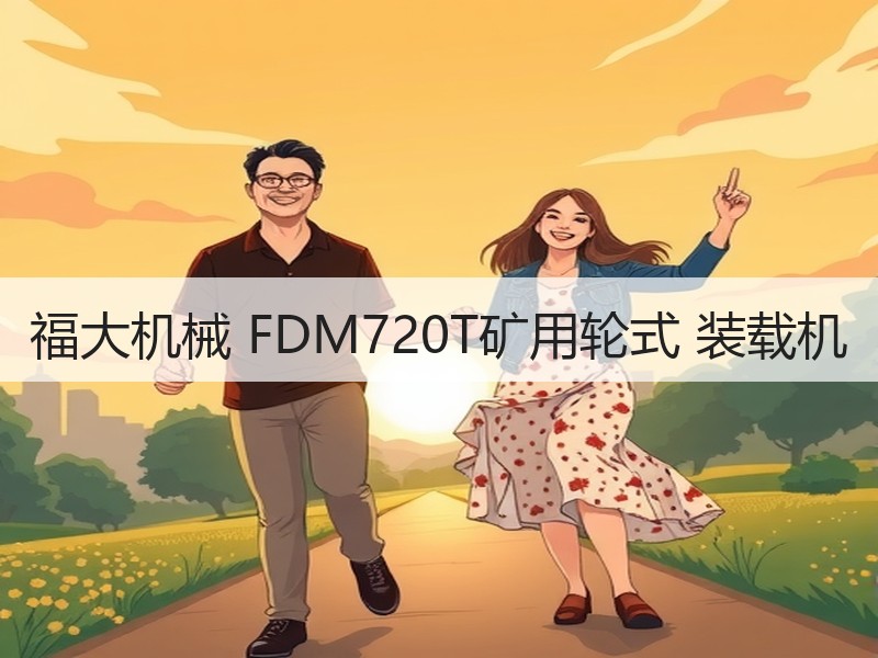 福大机械 FDM720T矿用轮式 装载机