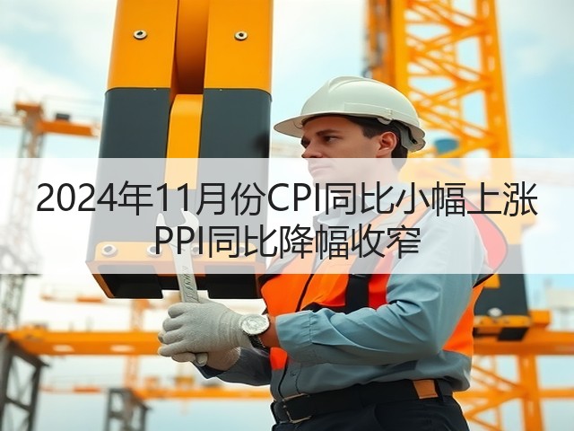 2024年11月份CPI同比小幅上涨 PPI同比降幅收窄(图2)