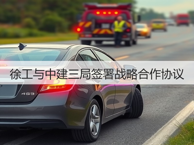 徐工与中建三局签署战略合作协议