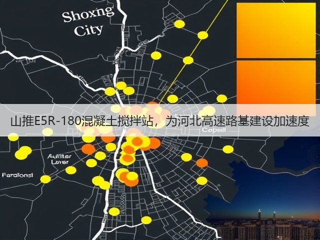 山推E5R-180混凝土搅拌站,为河北高速路基建设加速度(图2) 山推E5R-180混凝土搅拌站,为河北高速路基建设加速度(图2)