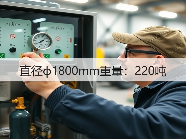 直径ф1800mm重量：220吨(图1)