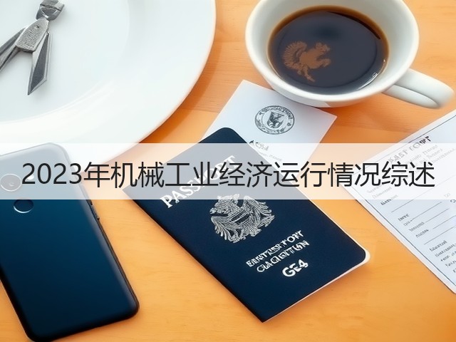 2023年机械工业经济运行情况综述(图1)