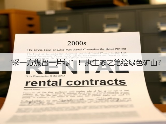 “采一方煤留一片绿”!执生态之笔绘绿色矿山?(图1) “采一方煤留一片绿”!执生态之笔绘绿色矿山?(图1)