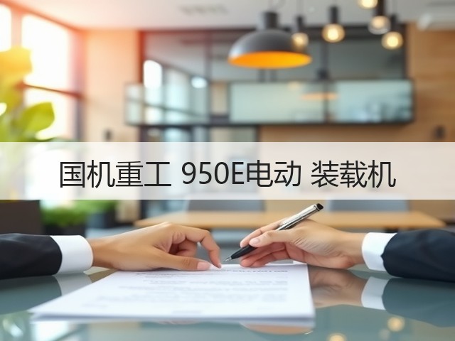 国机重工 950E电动 装载机(图3)