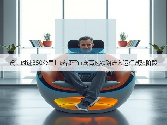 设计时速350公里！成都至宜宾高速铁路进入运行试验阶段(图2)