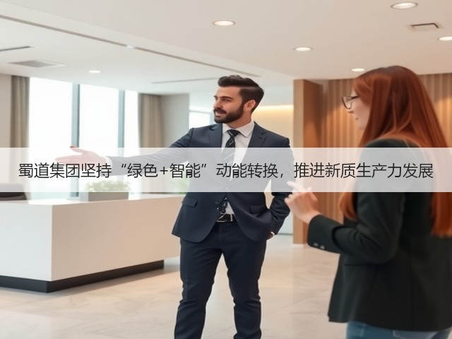 蜀道集团坚持“绿色+智能”动能转换,推进新质生产力发展(图1) 蜀道集团坚持“绿色+智能”动能转换,推进新质生产力发展(图1)